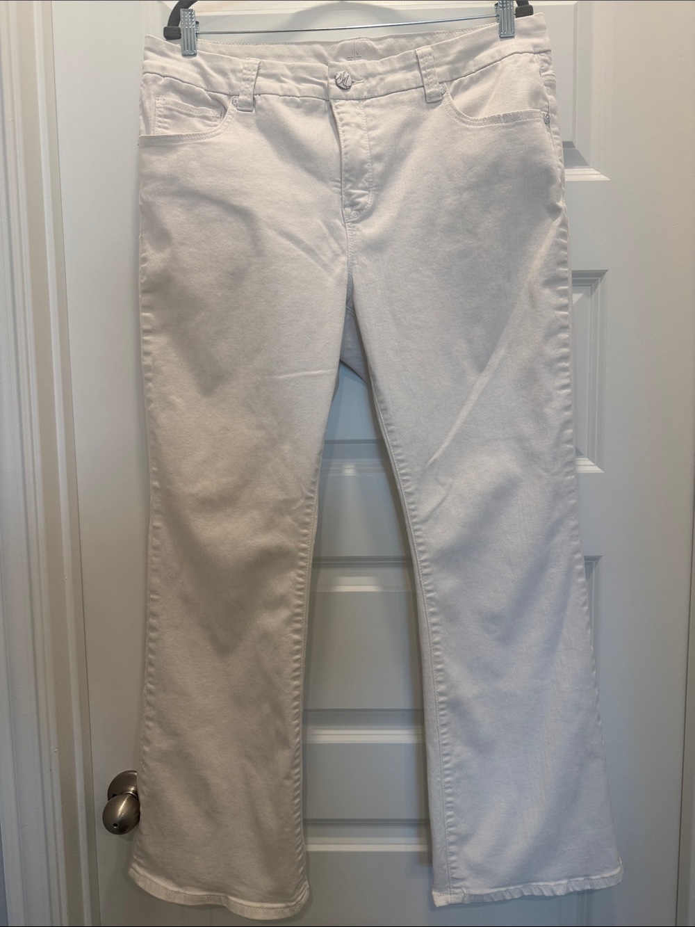 Melissa McCarthy White Bootcut Jeans